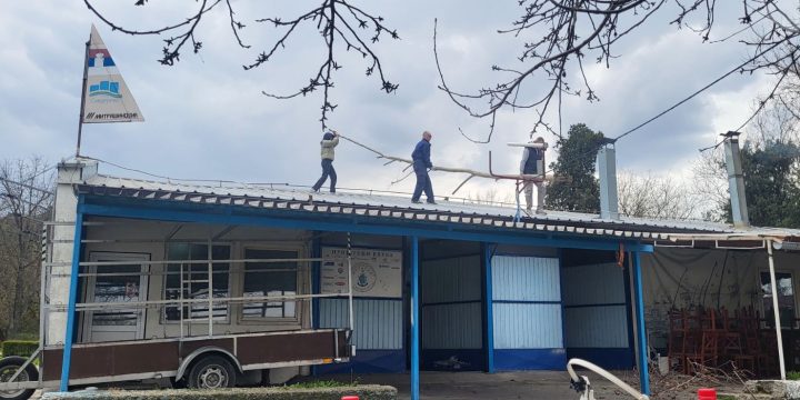 Sređivanje klupske zgrade i okolnog prostora