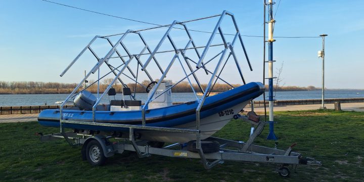 Nova prikolica za transport jedrilica