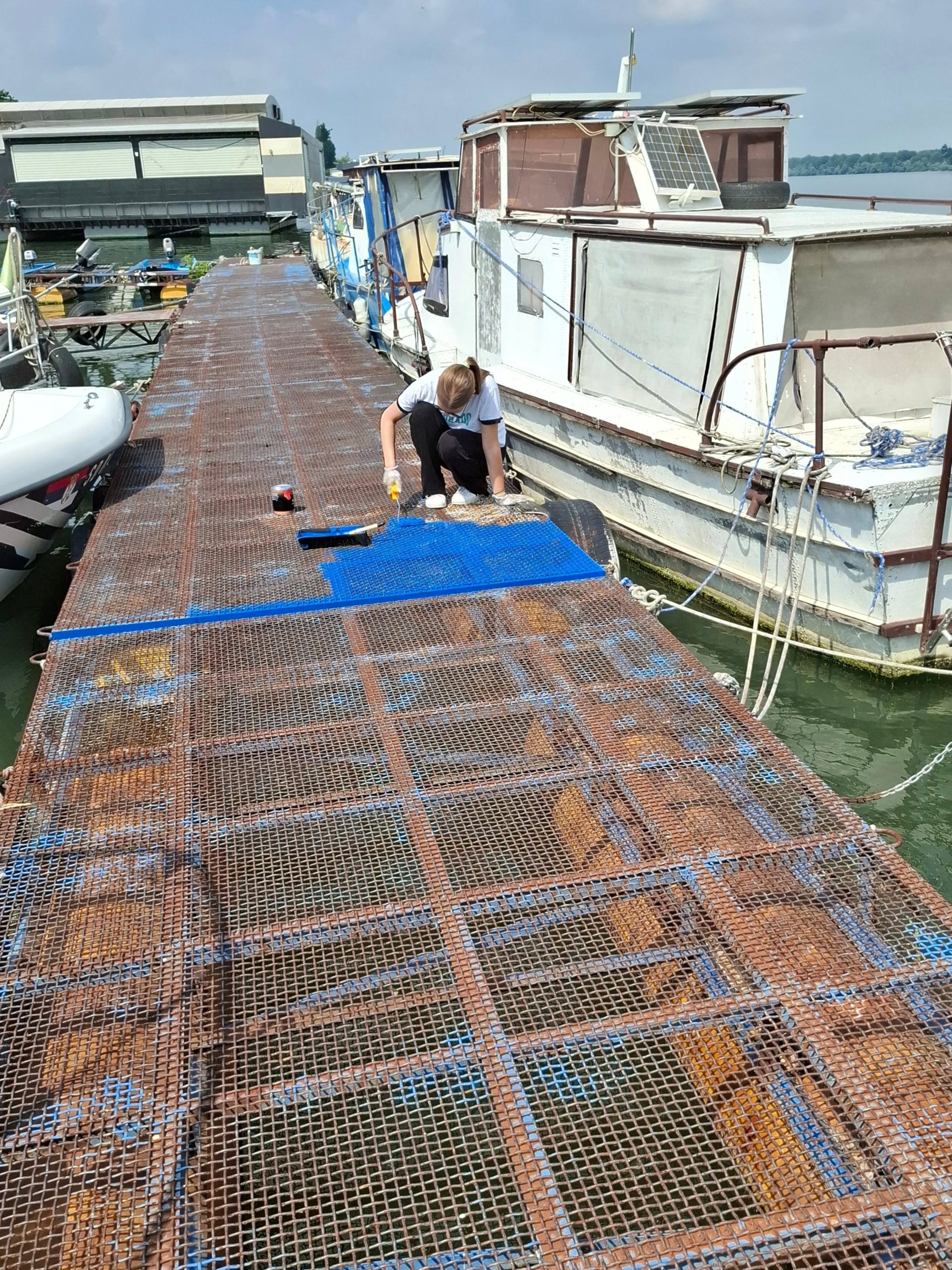 Akcija sređivanja klupske marine